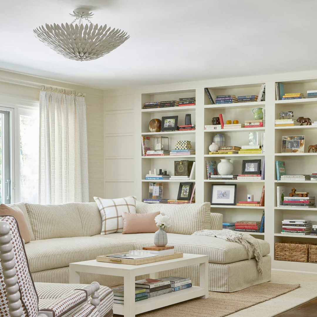 Broche Convertible Florette Semi Flush