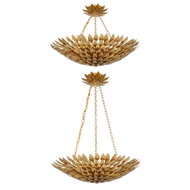 Broche Convertible Florette Semi Flush