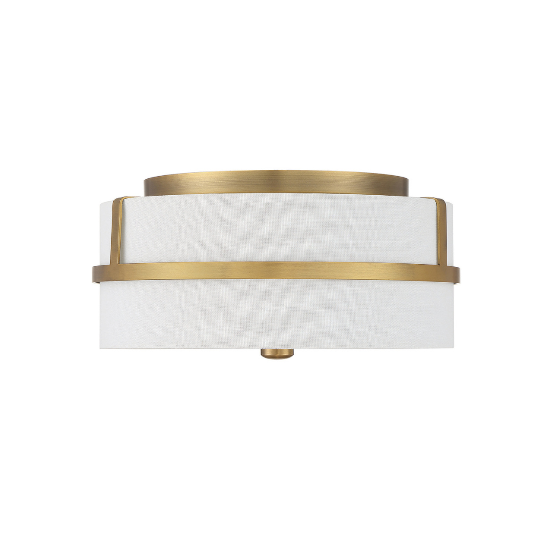 2-Light Drum Ceiling Light