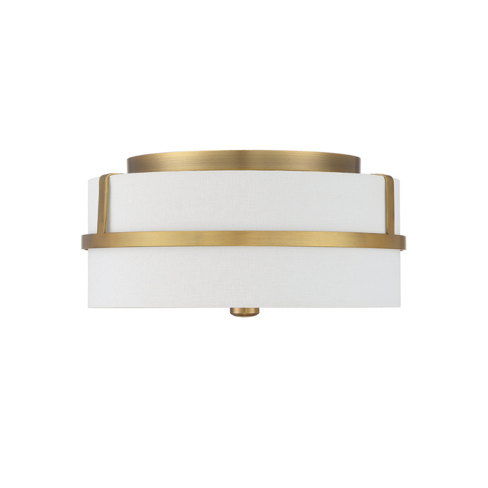 2-Light Drum Ceiling Light