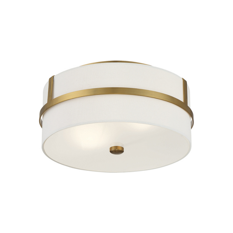 2-Light Drum Ceiling Light