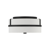 2-Light Drum Ceiling Light