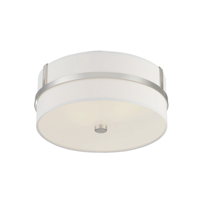 2-Light Drum Ceiling Light