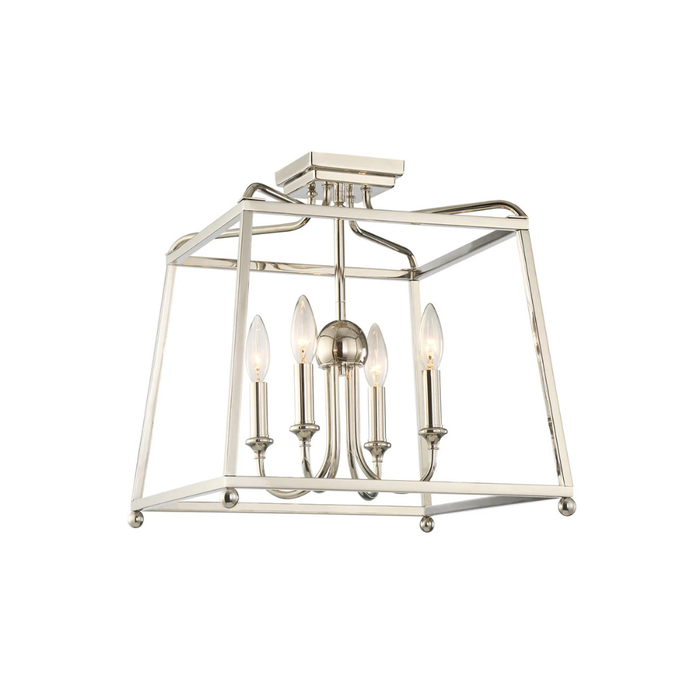 Libby Langdon Sylvan 4 Light Semi Flush