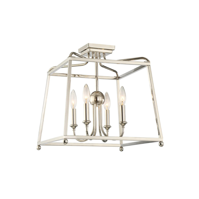 Libby Langdon Sylvan 4 Light Semi Flush