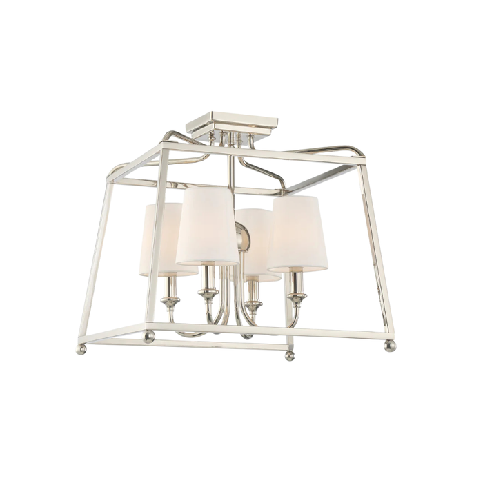 Libby Langdon Sylvan 4 Light Semi Flush [/w Shades]