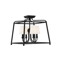 Libby Langdon Sylvan 4 Light Semi Flush [/w Shades]