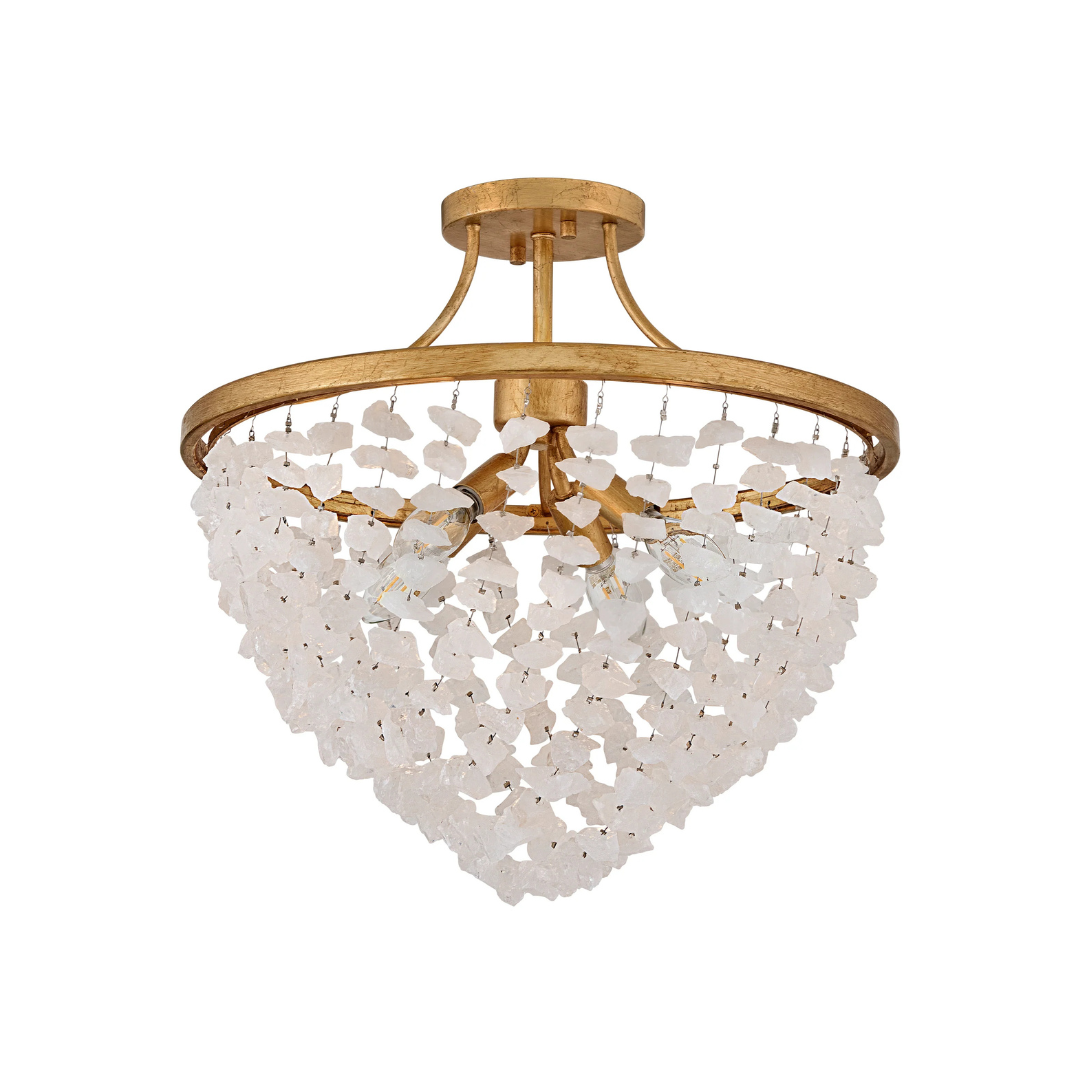 Myra Medium Semi-Flush Mount