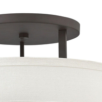 Hampton 20" Medium Semi-Flush Mount
