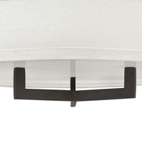 Hampton 20" Medium Semi-Flush Mount