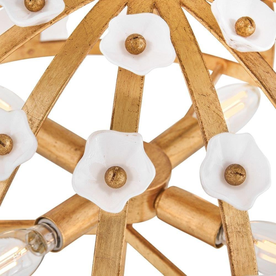 Azalea 20" Semi-Flush Mount