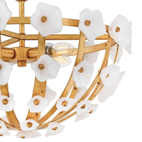 Azalea 20" Semi-Flush Mount