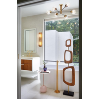 Poppy 36" Adjustable Semi-Flush Mount