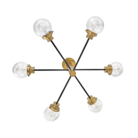 Poppy 36" Adjustable Semi-Flush Mount