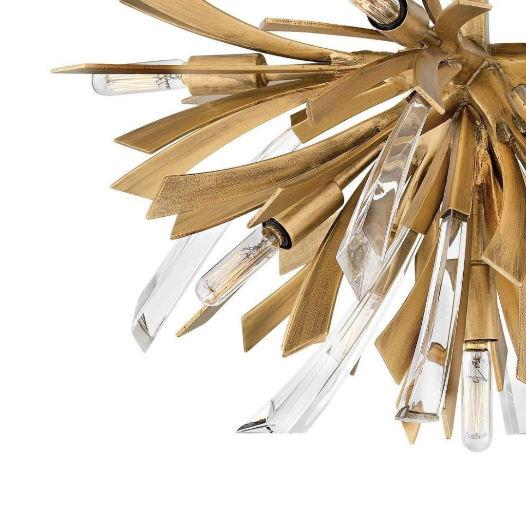 Vida Large Semi-Flush Mount