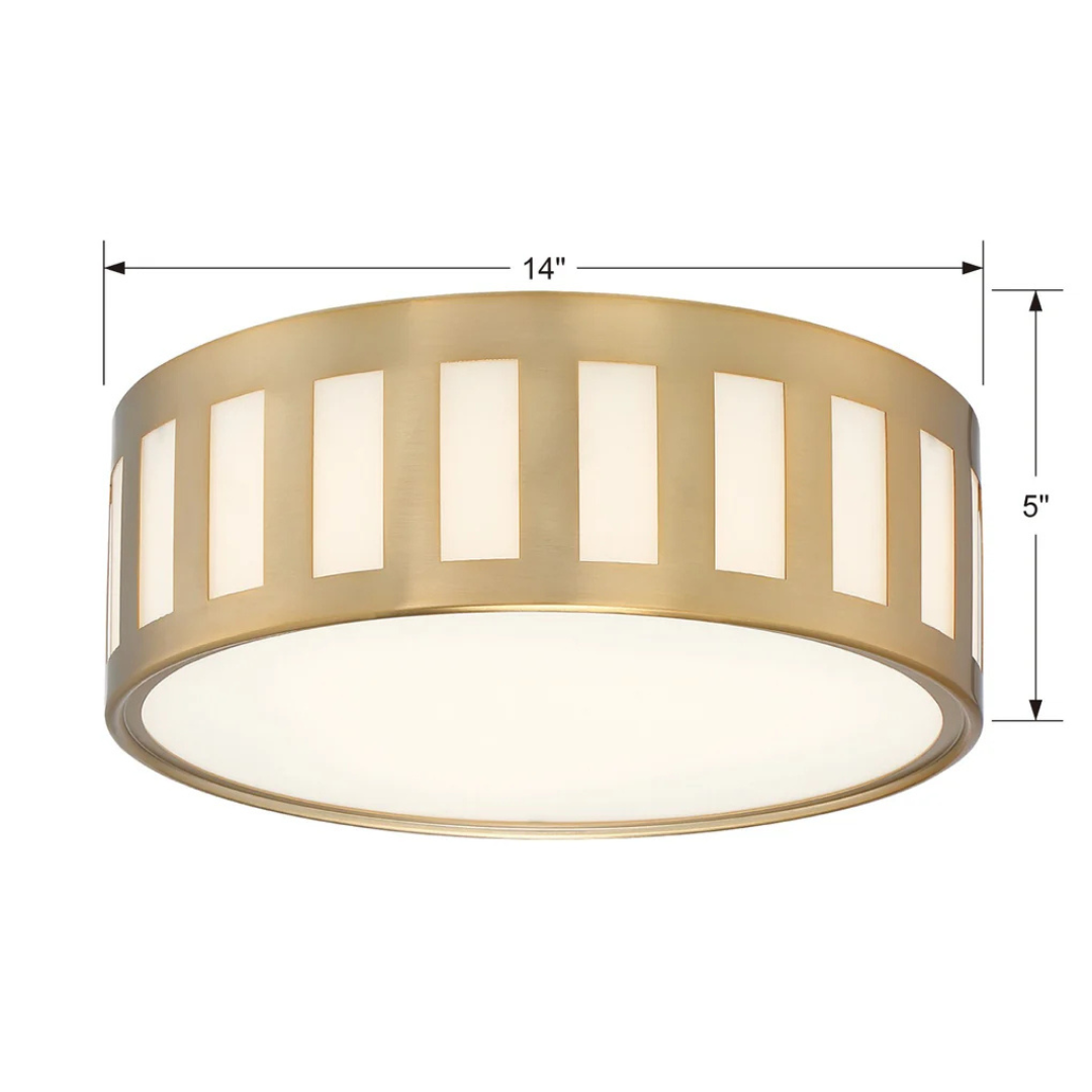 Kendal 3-Light Flush Mount