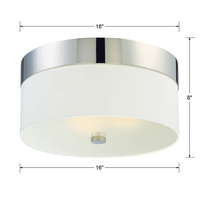 Grayson 3-Light Flush Mount