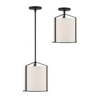 Carlyn 1 Light Convertible Semi Flush