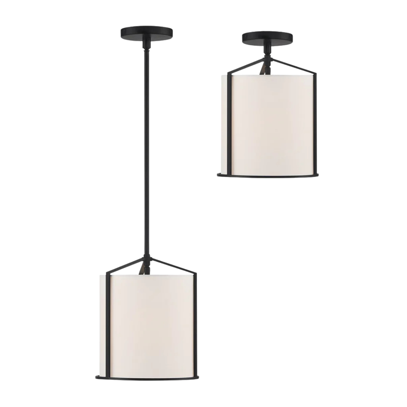 Carlyn 1 Light Convertible Semi Flush
