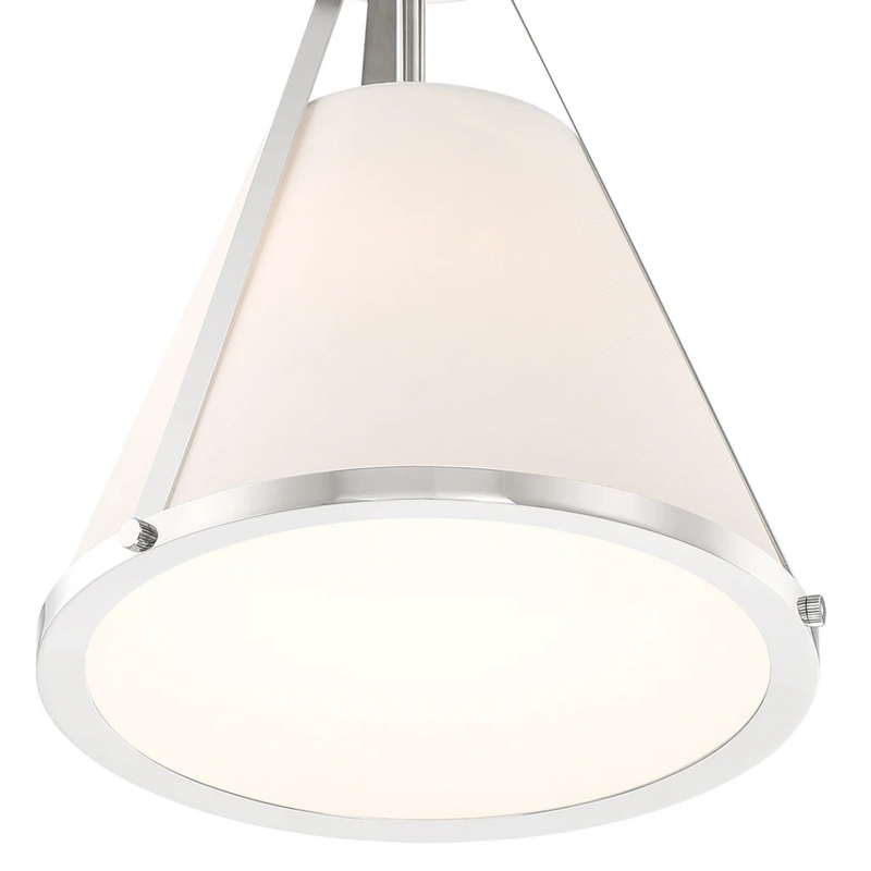 Fulton 1-Light Semi Flush