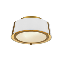 Fulton 2-Light Semi Flush