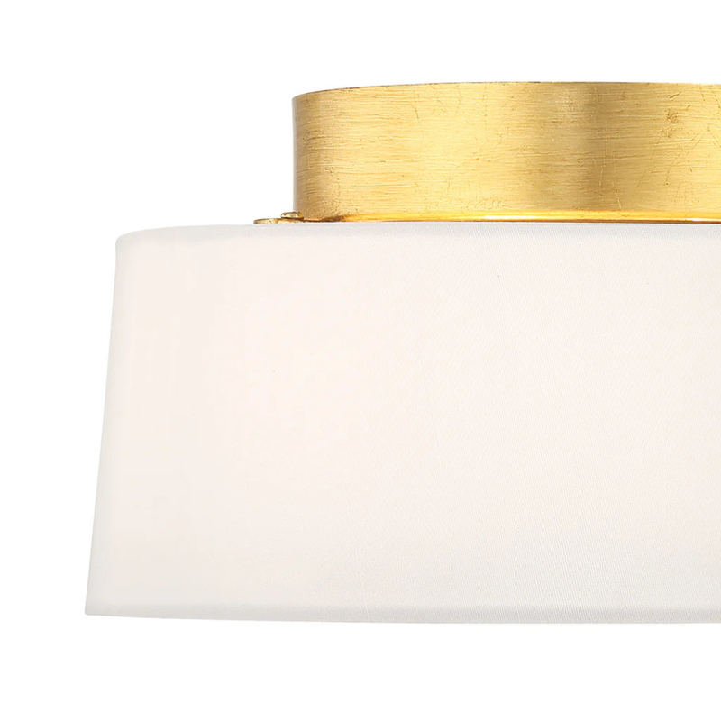 Fulton 2-Light Semi Flush