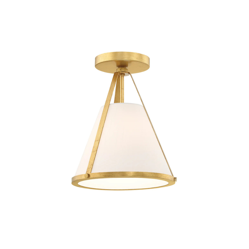 Fulton 1-Light Semi Flush