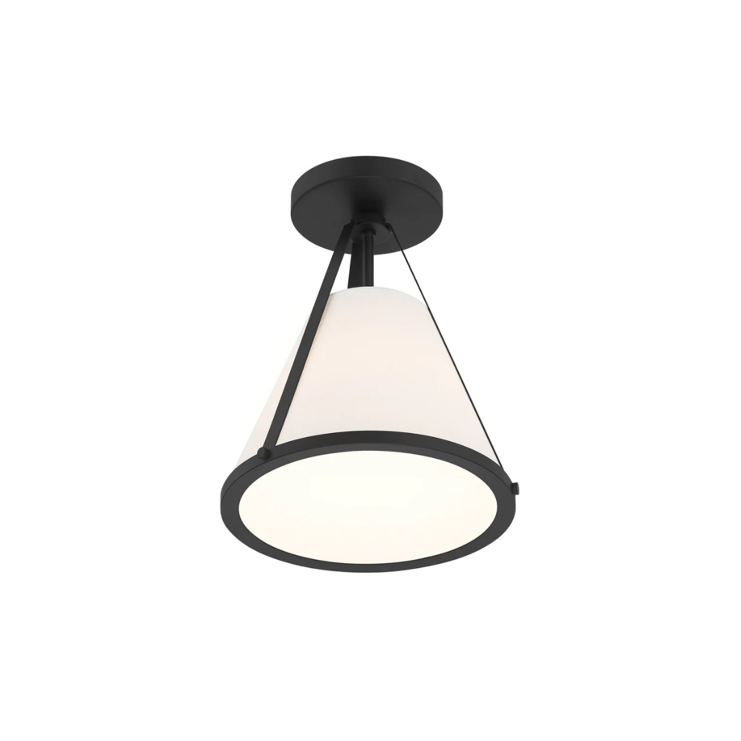 Fulton 1-Light Semi Flush
