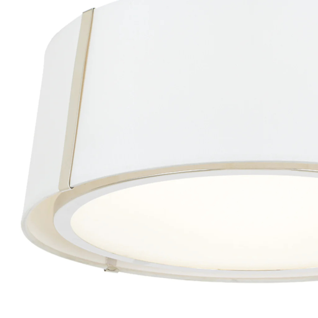 Fulton 3-Light Semi Flush