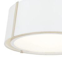 Fulton 3-Light Semi Flush