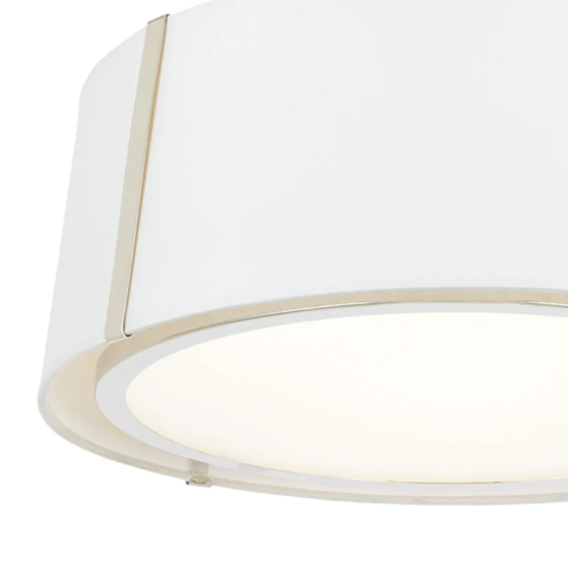 Fulton 3-Light Semi Flush