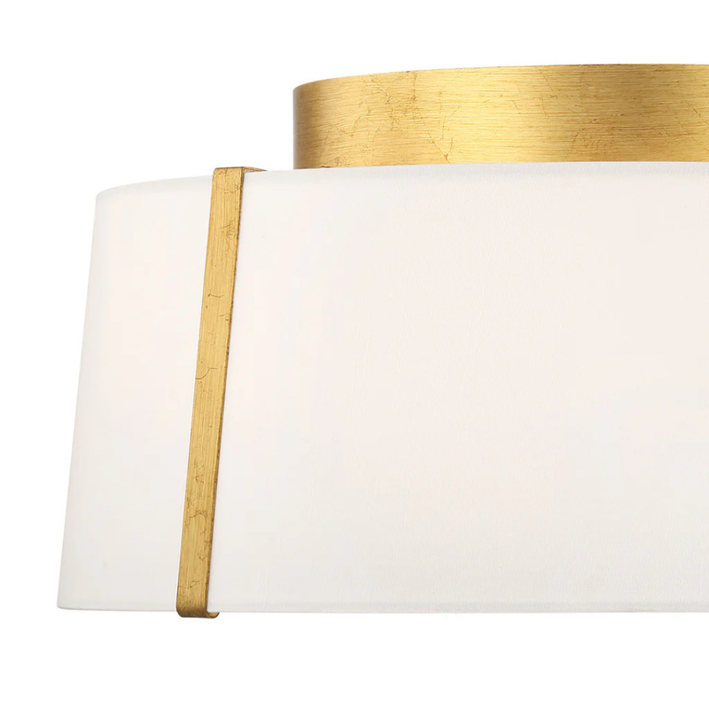 Fulton 3-Light Semi Flush