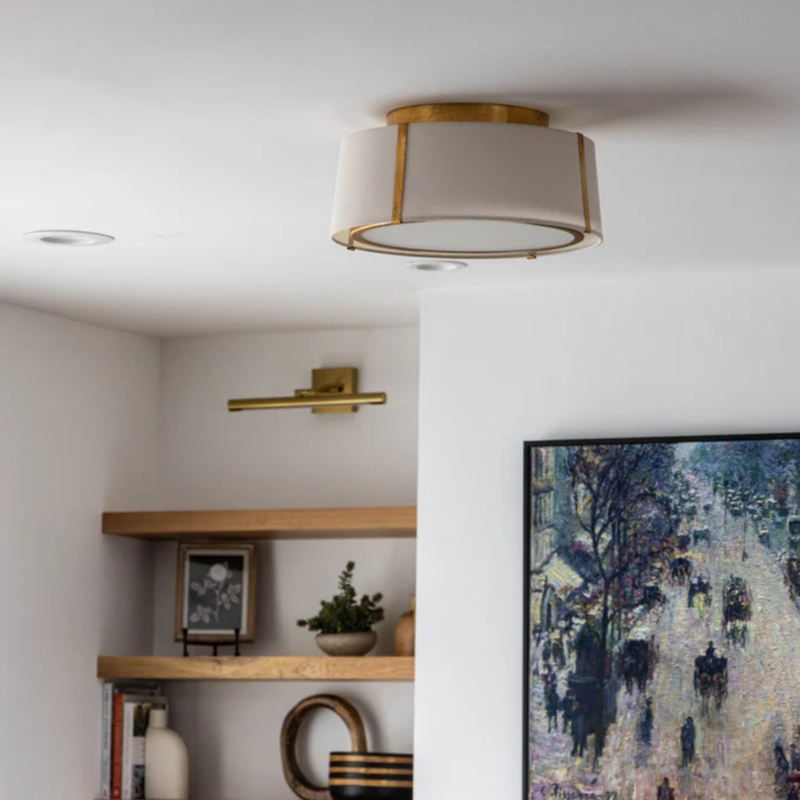 Fulton 3-Light Semi Flush