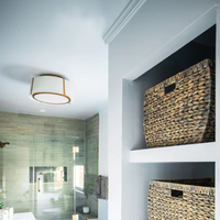 Fulton 3-Light Semi Flush