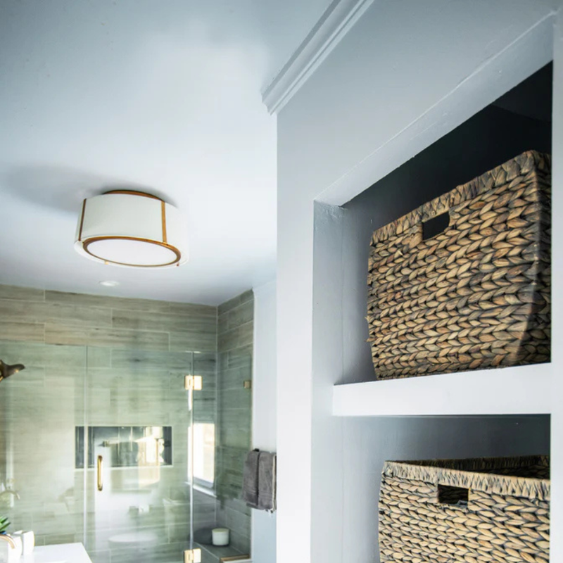 Fulton 3-Light Semi Flush