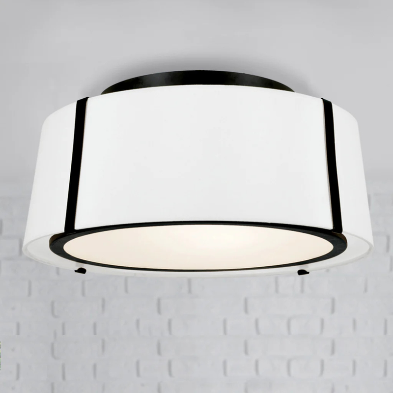 Fulton 3-Light Semi Flush