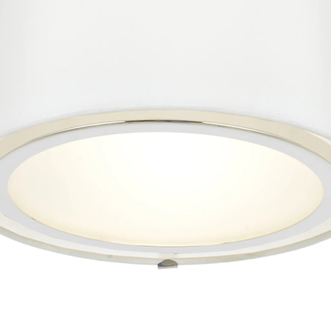 Fulton 2-Light Semi Flush