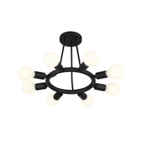 Dakota 8-Light Semi Flush Mount