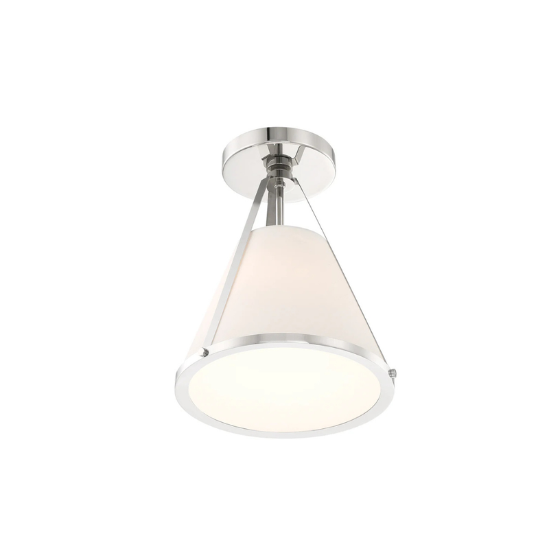 Fulton 1-Light Semi Flush