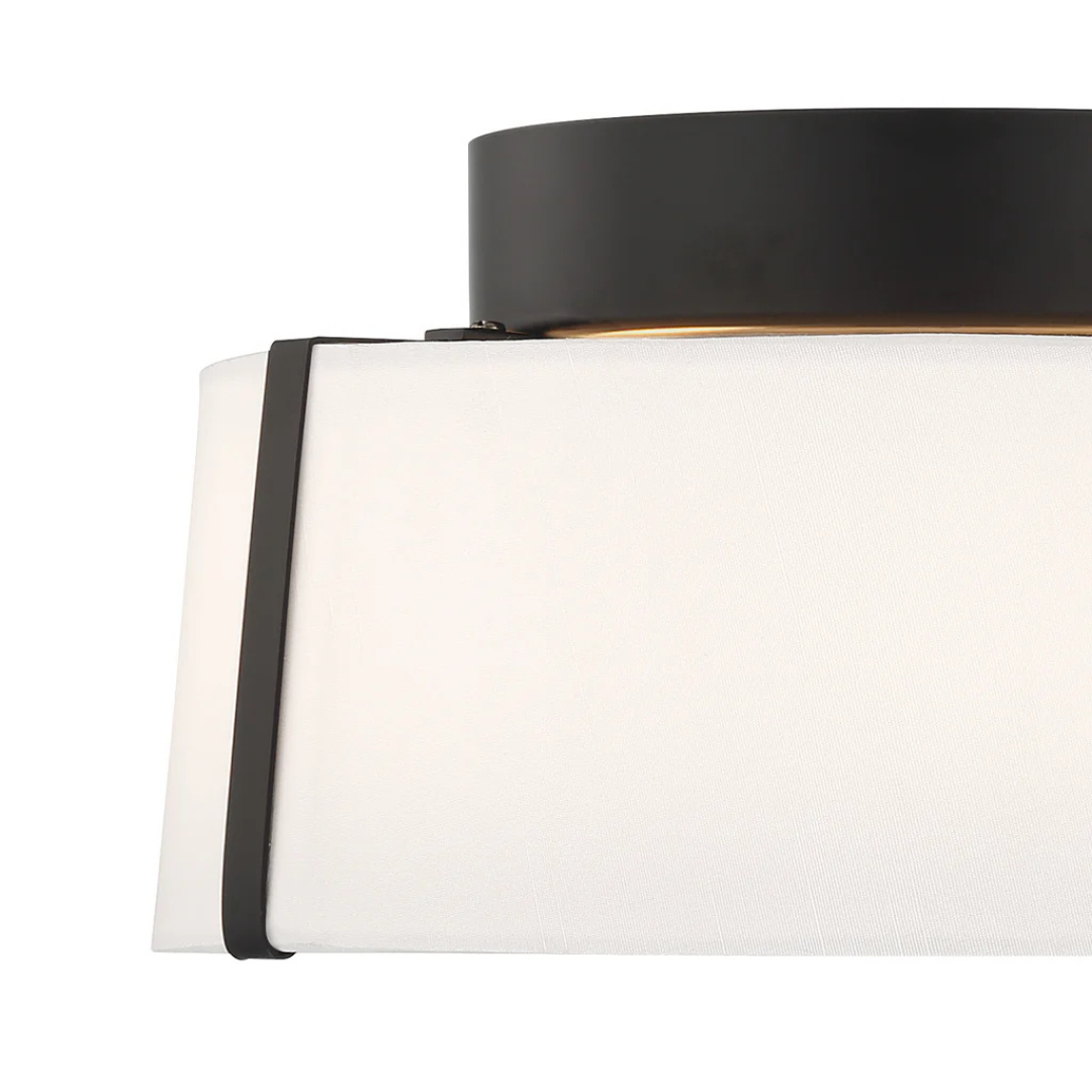 Fulton 2-Light Semi Flush