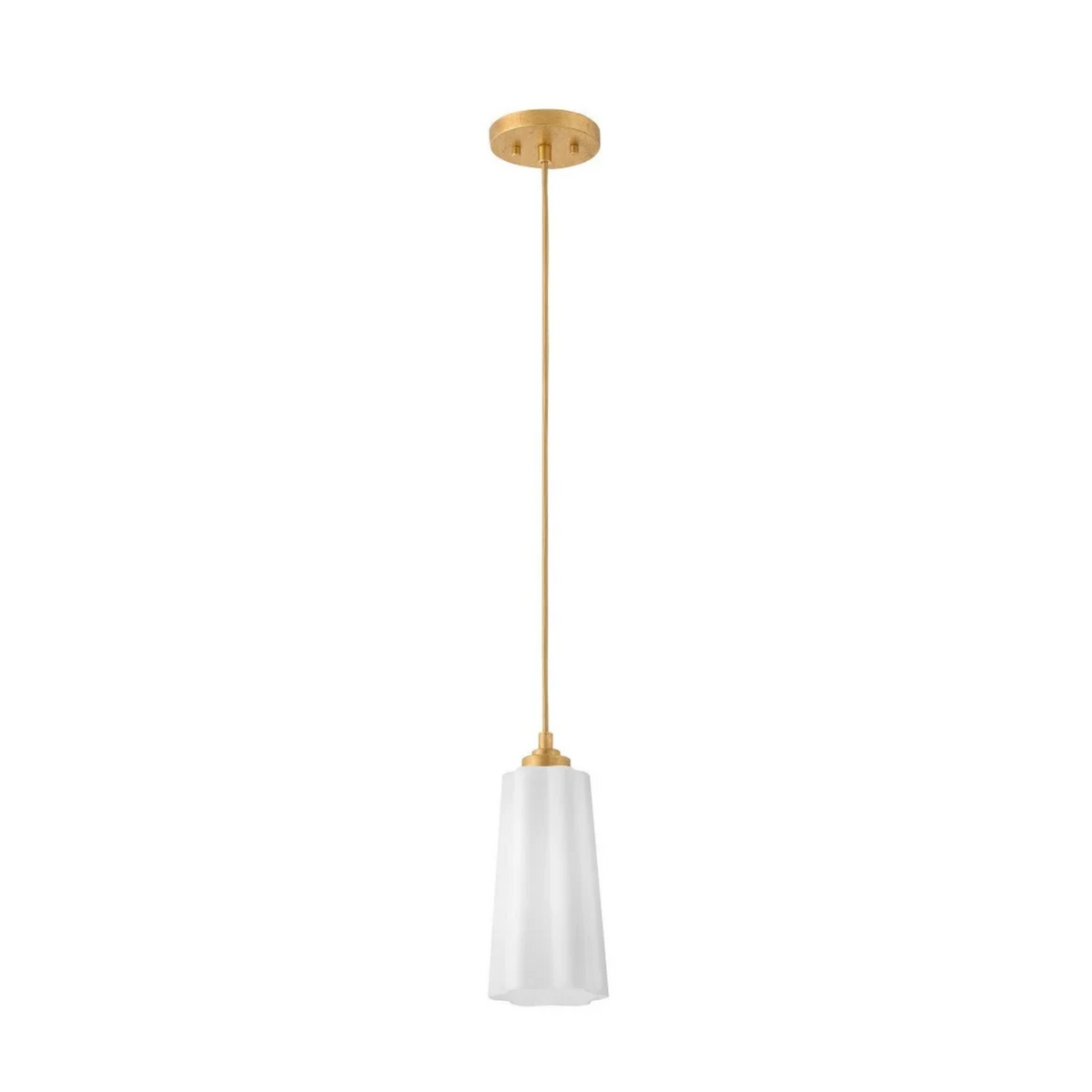 Honey 5.25" Scalloped Pendant