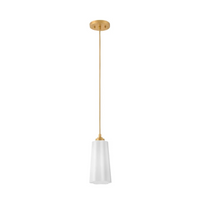 Honey 5.25" Scalloped Pendant
