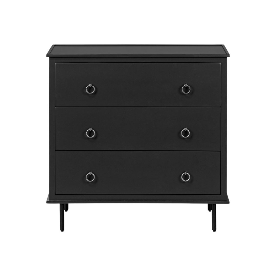 Ronald 3-Drawer Nightstand