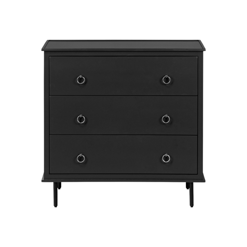 Ronald 3-Drawer Nightstand