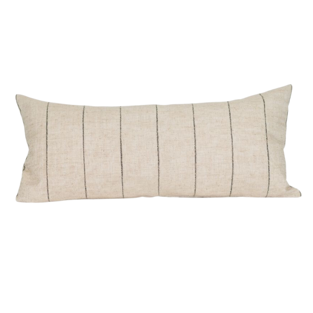 Frankie Long Lumbar Pillow Cover 12x26