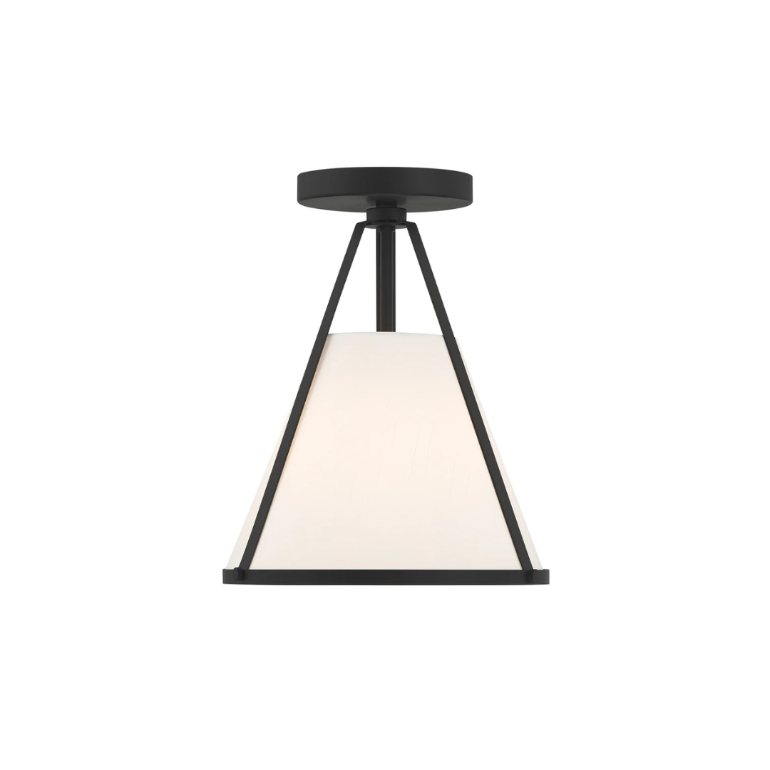 Fulton 1-Light Semi Flush