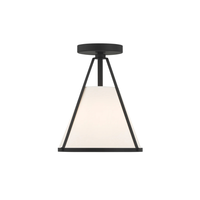 Fulton 1-Light Semi Flush