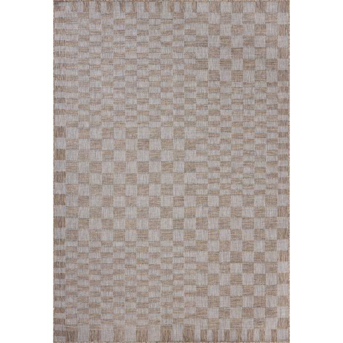 Topanga (Amber Lewis × Loloi) TOP-03 Indoor/Outdoor Rug [Natural/Dove]