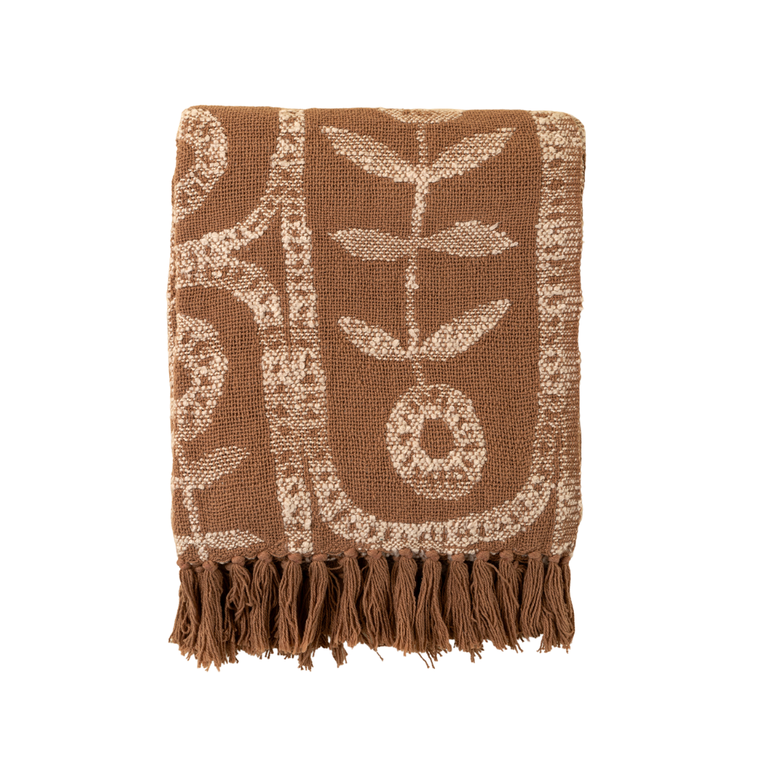 Marigold 50" x 60" Throw Blanket [Tawny]