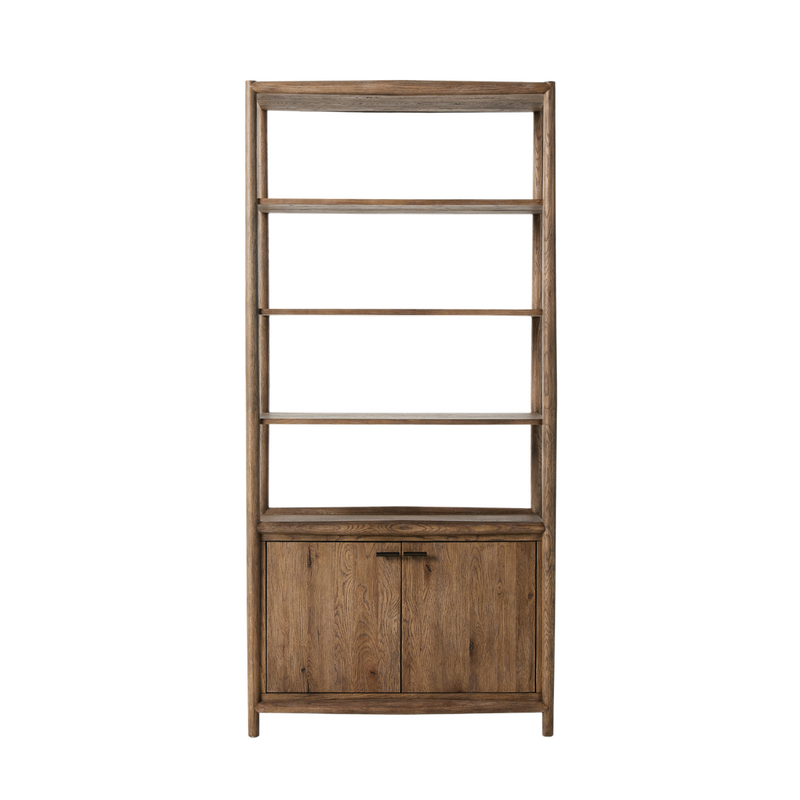 Gael Bookcase - Weathered Oak